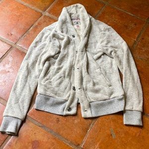 Iron and Resin Men’s XS grey cardigan